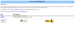 Desktop Screenshot of lists.asyd.net