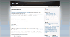 Desktop Screenshot of blog.asyd.net