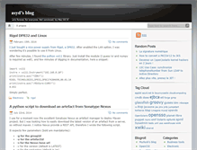 Tablet Screenshot of blog.asyd.net